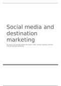 Social media and destination marketing