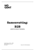 Eenvoudige Termen - B2B Marketing - Wim B. - Hogent