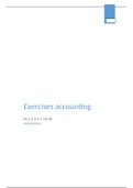 Exercises accounting 1IBM