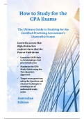 How to Study for the CPA Exams