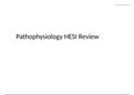  Pathophysiology HESI Pre-Exam Review 