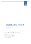 IOS2601 ASSIGNMENT 1 SEMESTER 2 (ANSWERS)