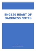 Heart of Darkness Notes