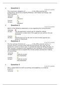 HSA 546 Final Exam Part 2 and 1 - Latest Complete Answers all correct, A+ Guide.