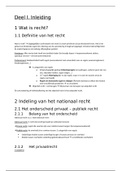 Samenvatting Recht en Onderneming (Hendrik VanHees) Boek 1 & 2