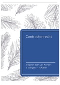 Samenvatting_Contractenrecht_Jan Kamoen_2019-2020
