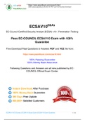 EC-COUNCIL ECSA ECSAV10 Practice Test, ECSAV10 Exam Dumps 2020 Update