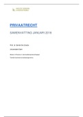 Samenvatting Privaatrecht handelswetenschappen 2018
