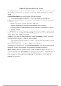 Research Methods 1 // Methodologie 1 (Vrije Universiteit) Course Notes - Year 1, Period 1