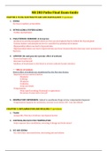 NR 283 Patho Final Exam Guide(100% CORRECT)
