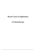 NUR 2065 Week 12 Case Study Breast Cancer/Complications of Chemotherapy