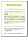 RNSG 1301 - Pharmacology Final Exam Study Guide.