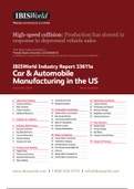 ACCOUNTING 112056 - 33611A Car - Automobile Manufacturing in the US Industry Report