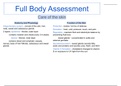 Full Body Assessment
