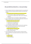 NR 326 / NR326MENTAL HEALTH B – Broward College( 100% correct download to score A+)