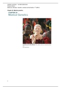 Genetics Brooker summary chapter 24 - Medical genetics