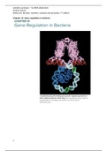 Genetics Brooker summary chapter 14 - Gene regulation in bacteria