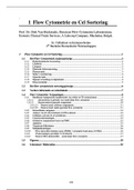Volledige syllabus van flowcytometrie (FCM)
