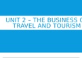 Unit 2 - The Business of Travel and Tourism - Sectors P M D D*