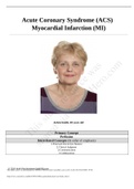 Acute Coronary Syndrome (ACS) Myocardial Infarction (MI) Case Study- JoAnn Smith 68 years old