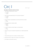 Circulatie I | 205 oefenvragen met antwoorden