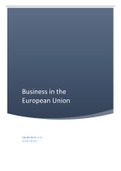 Samenvatting  Business in the European Union
