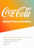 FA3 Bedrijfswaardering Coca Cola - Cijfer 8,2!