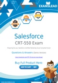 Salesforce CRT-550 Dumps - Getting Ready For The Salesforce CRT-550 Exam