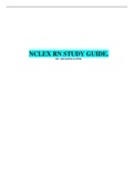 NCLEX RN STUDY GUIDE TO HELP YOU PASS.