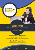 Salesforce CRT-251 Dumps - Accurate CRT-251 Exam Questions - 100% Passing Guarantee