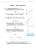 University Physics - Linear Dynamics