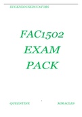 FAC1502 EXAM PACK - FINANCIAL ACCOUNTING PRINCIPLES, CONCEPTS & PROCEDURES (1)