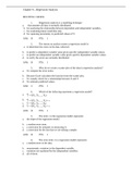 BUSI 510 Chapter 9, 12,13 and 15 Final Exams BUNDLE with  Questions and Answers- Columbia College