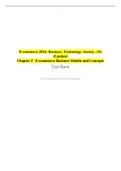 TEST BANK: E-commerce 2016: Business. Technology. Society., 12e (Laudon) Ch. 2