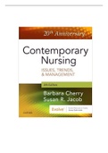 Contemporary Nursing Issues Chapter 15 - 28_Graded A+ | NURS 206 Contemporary Nursing Issues Trends 15_28 Test Bank
