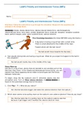 Lab#12 Polarity and Intermolecular Forces (IMFs)