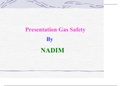 GAS SAFETY PRSENTATION 