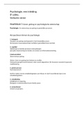 Begrippen/ verkorte samenvatting van het boek psychologie, een inleiding.8e editie
