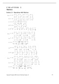 Elementary Linear Algebra, Ch 2 Answers