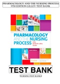 Pharmacology and the nursing process.  Chapter 1-3 test bank.