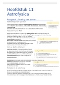 Systematische Natuurkunde vwo Hoofdstuk 11 Astrofysica