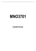 MNO3701 EXAM PACK 2022