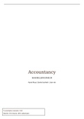 Samenvatting accountancy deelexamen