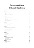Samenvatting  Ethical Hacking (ICT.IDS.EH1.V20)