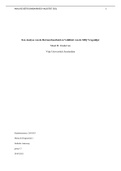 Eindverslag Meten&Diagnostiek 1 Bachelor Psychologie