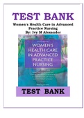 Women’s Health Care in Advanced Practice Nursing, 2nd Edition by: Alexander, Ivy M Test Bank ISBN: 978 0826190017