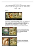 Inleiding 2 - Hoorcollege 1 - ‘Giotto en de Wedergeboorte van de kunsten’' (UvA) - Uitgebreide Aantekeningen 