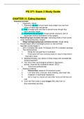 PS 371- Exam 3 Study Guide.