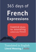 365 Days of French Expressions_ Audiobook Link Download Edition (French Edition) 