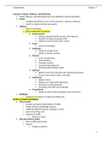 Fundamentals of Nursing chapter 17 notes 